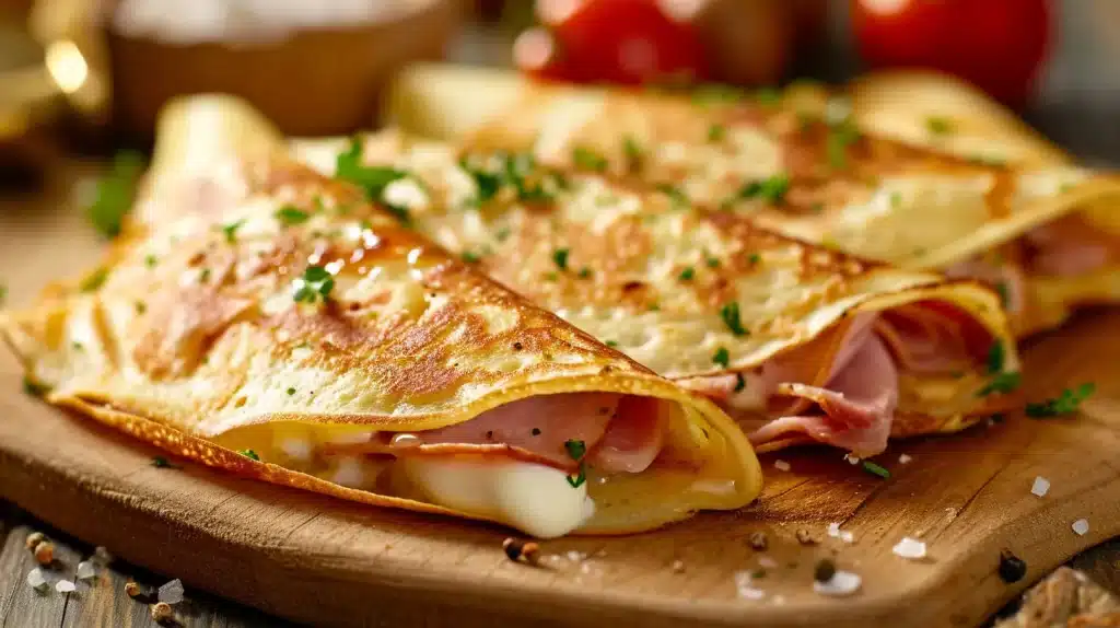 Crêpes saladas — SUCRESSO